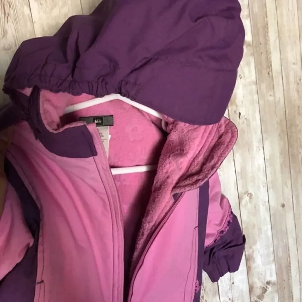REI Toddler Pink & Purple Snow Jacket 12 months